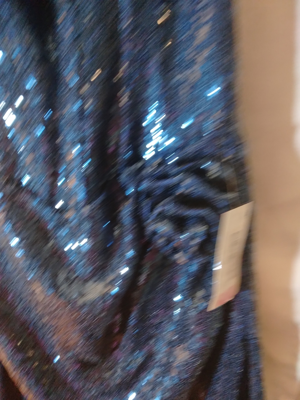 B. Darlin Navy Sequin Cocktail Dress - Picture 4 of 5